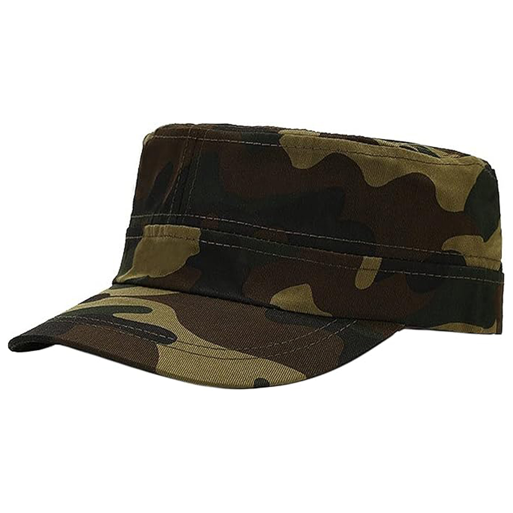 Unisex Cotton Basic Cadet Army Cap 1