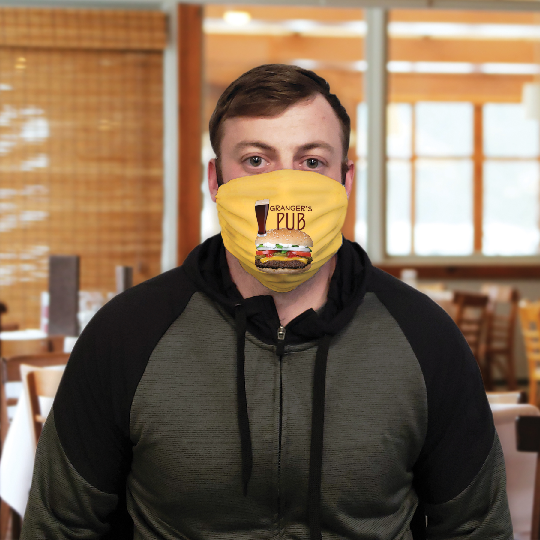 Custom Microfiber Face Cover 1
