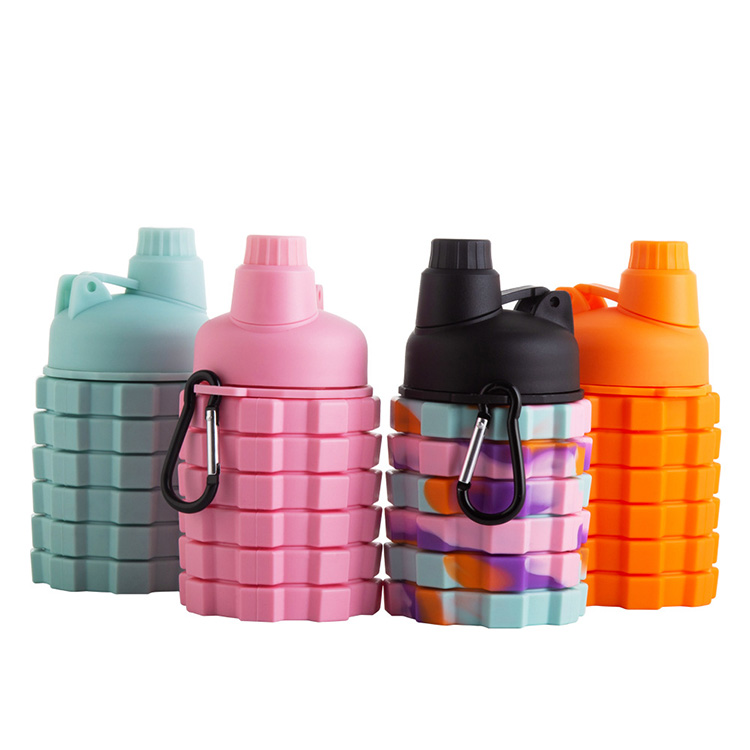Collapsible Silicone Water Bottle 1