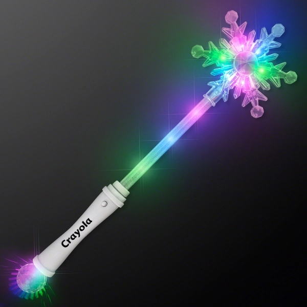 Frozen Snowflake LED Winter Party Wands 2
