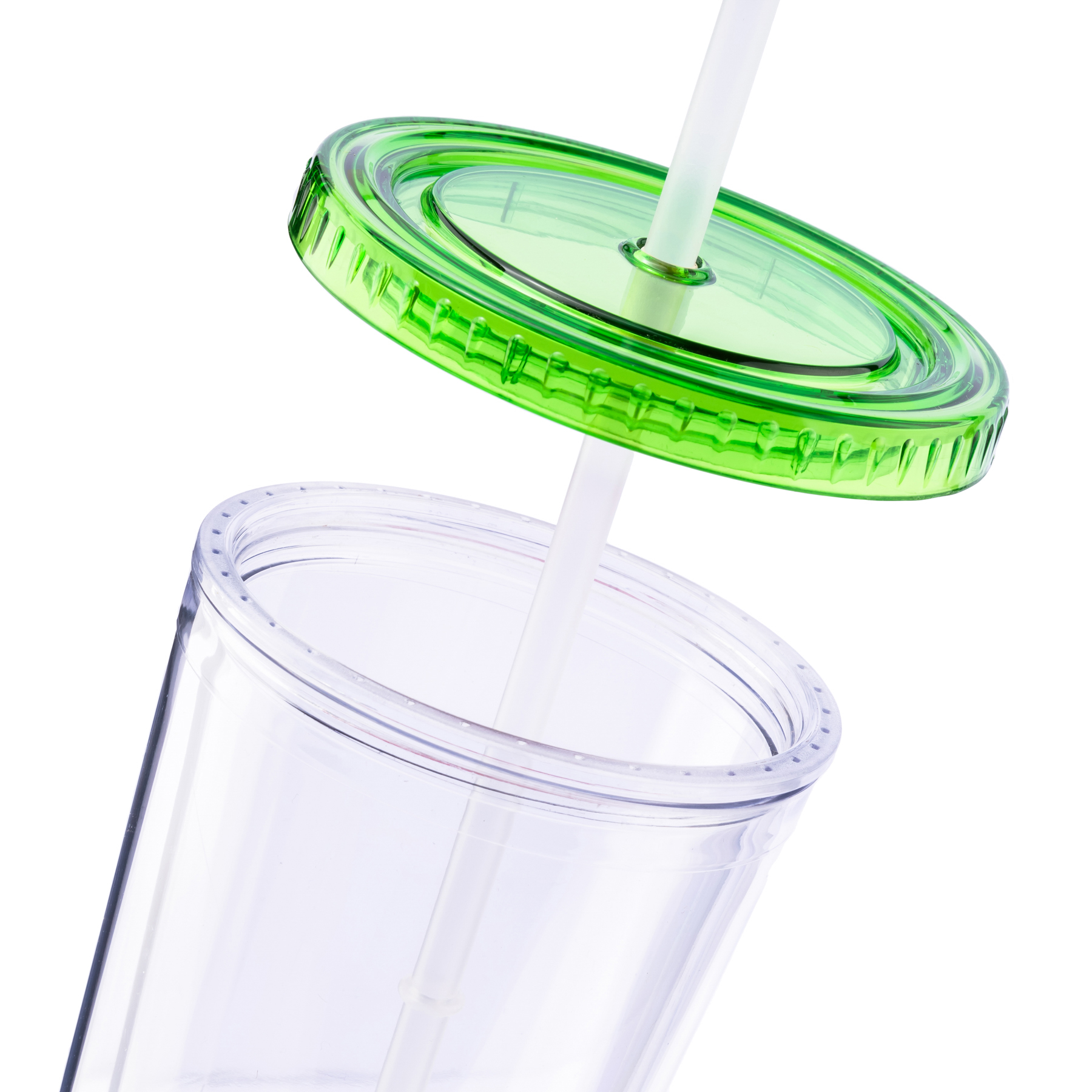 20 oz Venti Slurpy Clear with Solid Lid Tumbler 22