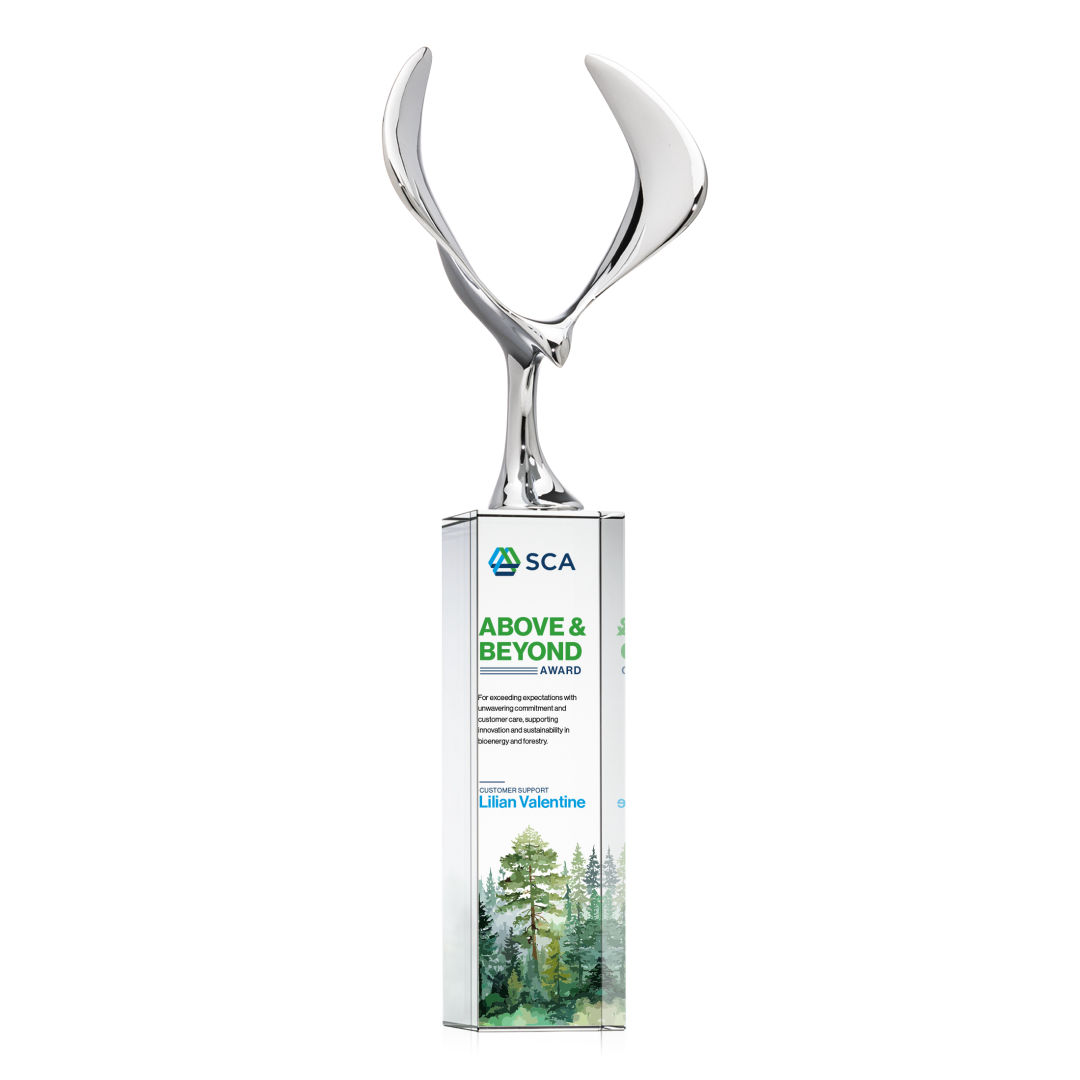 Maverick Eagle VividPrint™ Award on Dakota Base - Clear