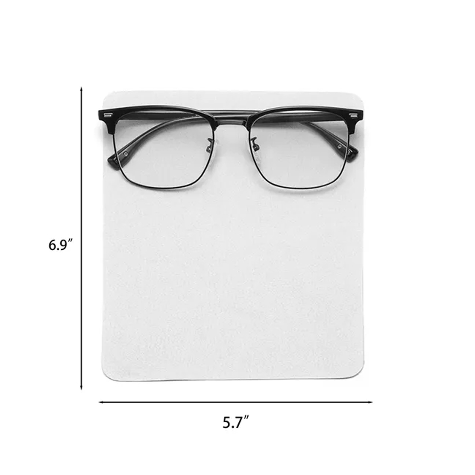 6.9" x 5.7" Microfiber Lens Cleaning Cloth 3