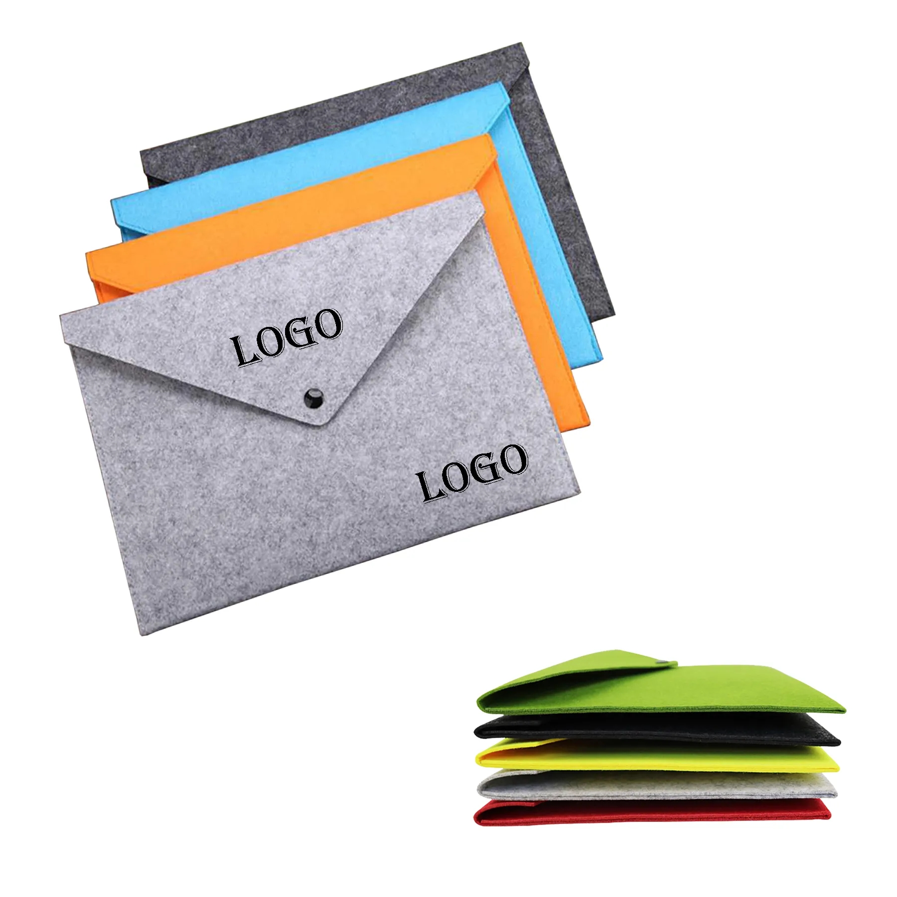 A4 Document Folders with Snap Button 2