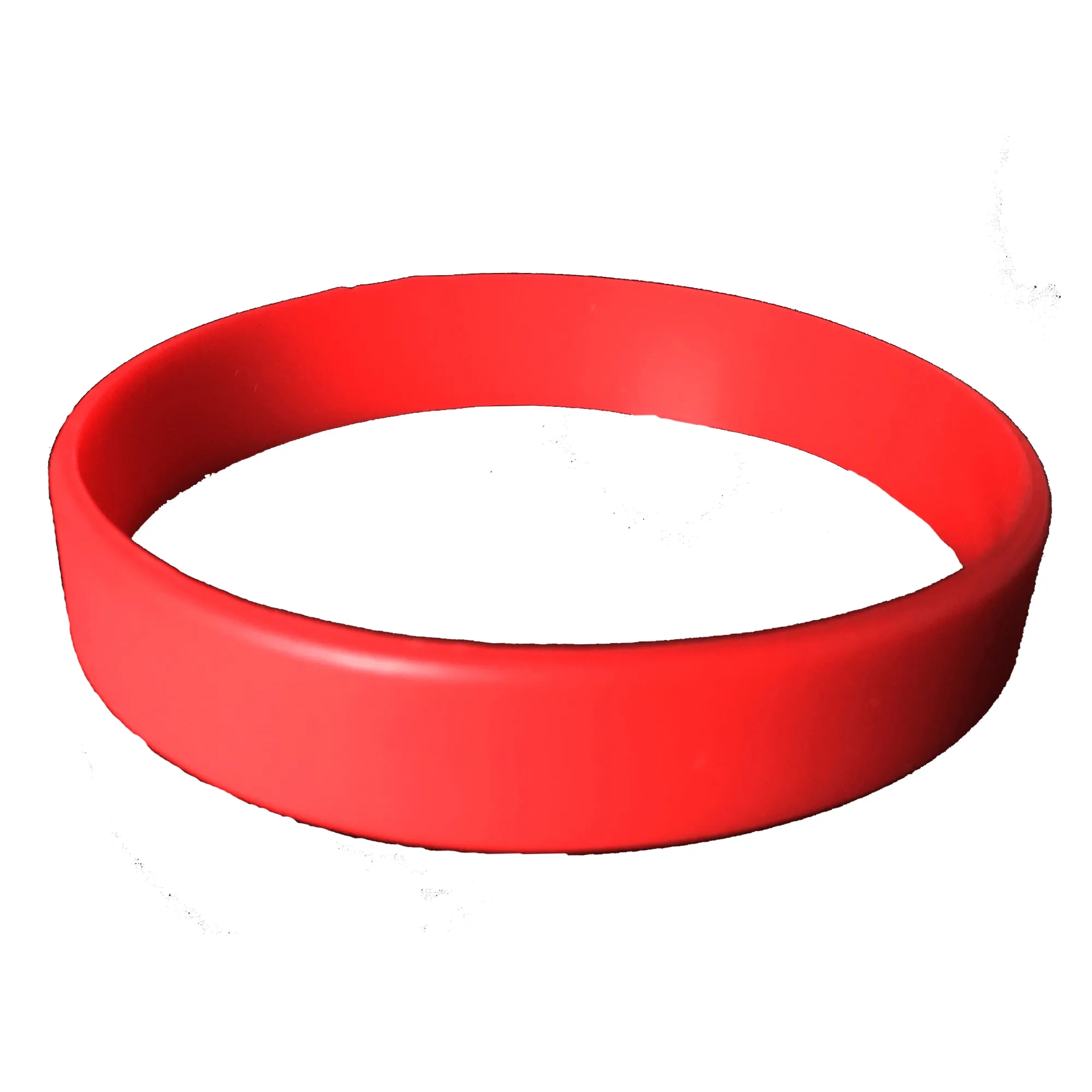 1/2" Wide Silicone Wristband MOQ100pcs 3