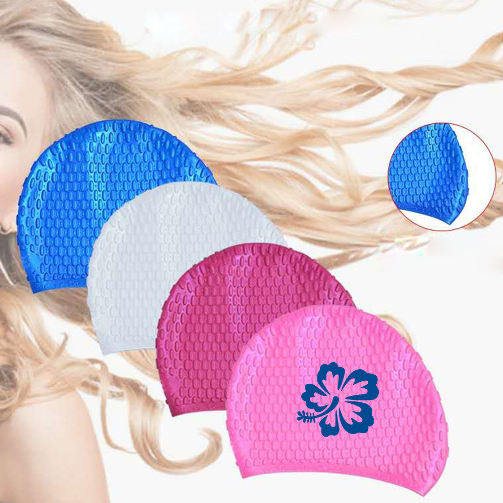 Non-slip Swimming Cap for Long/Curly/Braids Hair 2