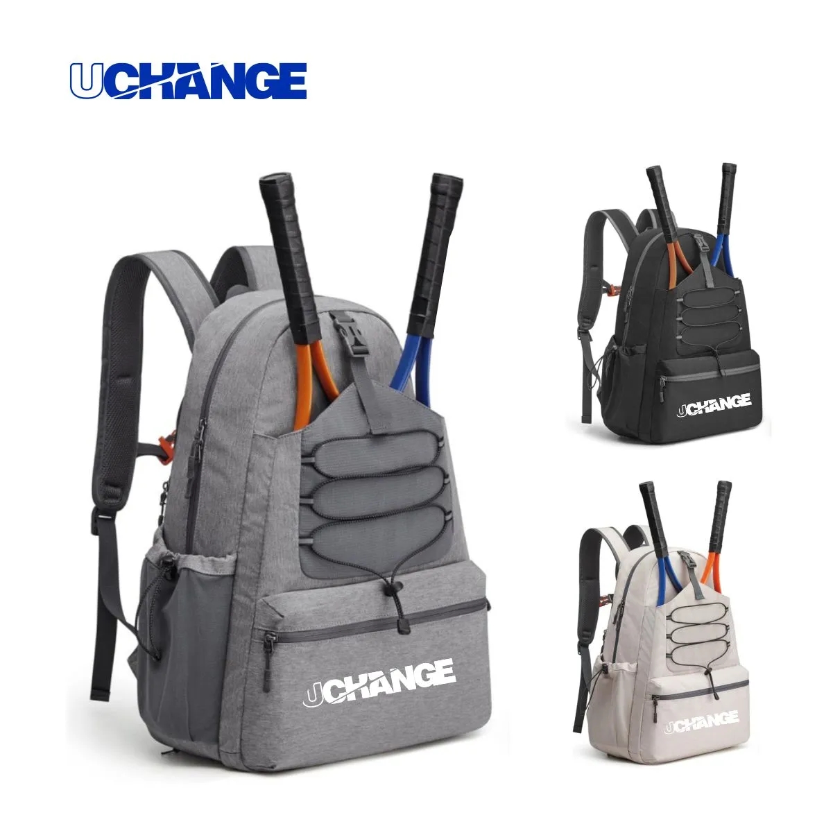 MultiFunctional Tennis & Sports Backpack W/ Shoe Compartment 3