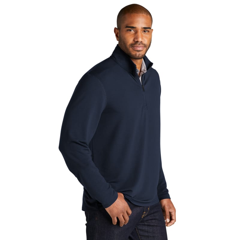 Port Authority Microterry 1/4-Zip Pullover, custom hoodie or sweatshirt with logo imprint 19
