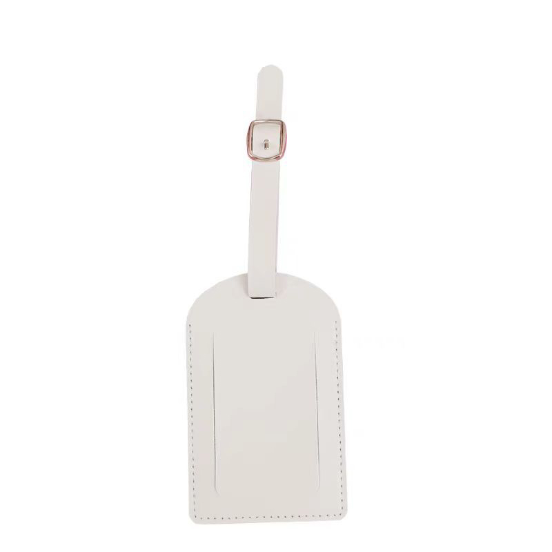 PU Leather Luggage Tag W/ Flip Open Window 14