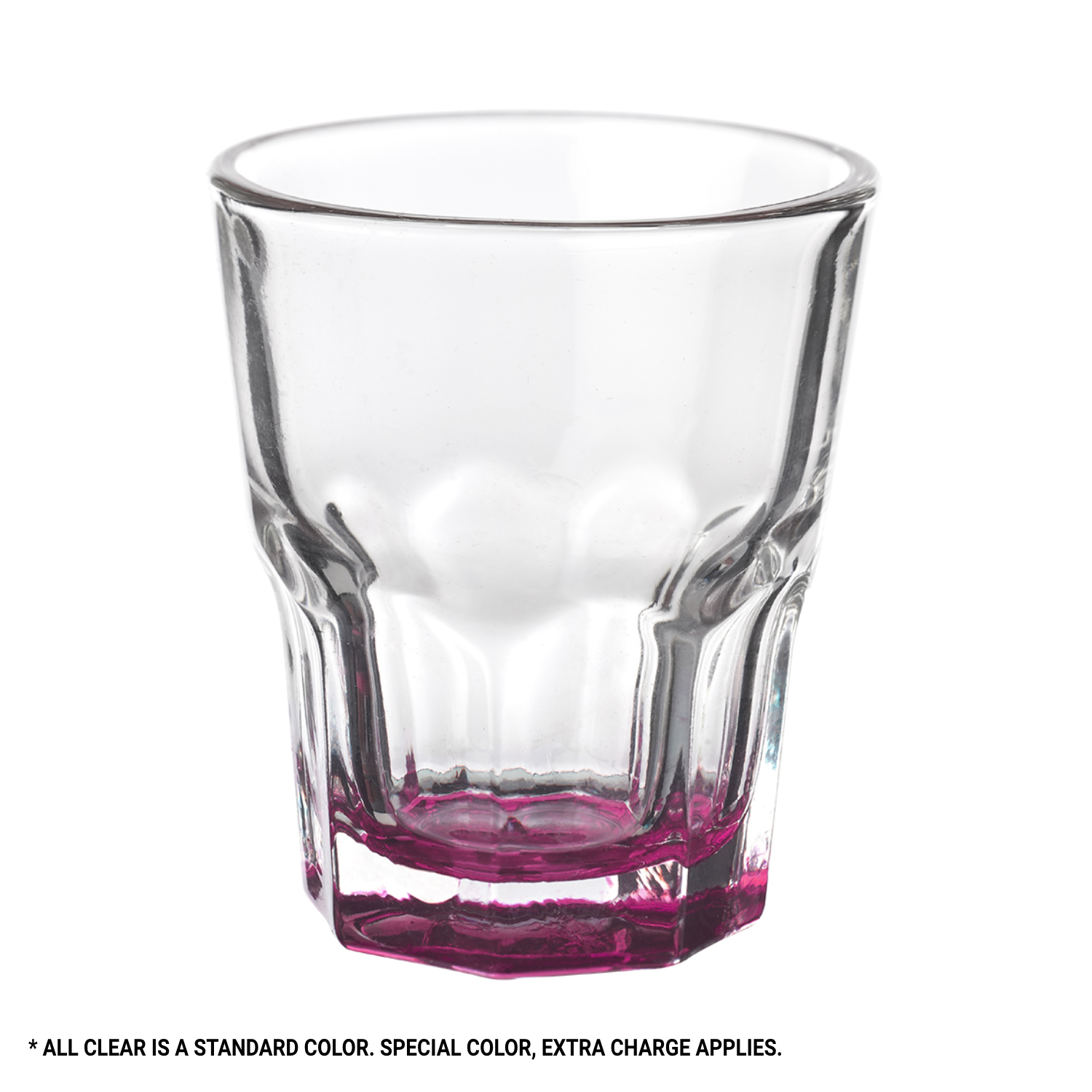 Hexagon Base Clear Shot Glass, 1.5 oz. 5