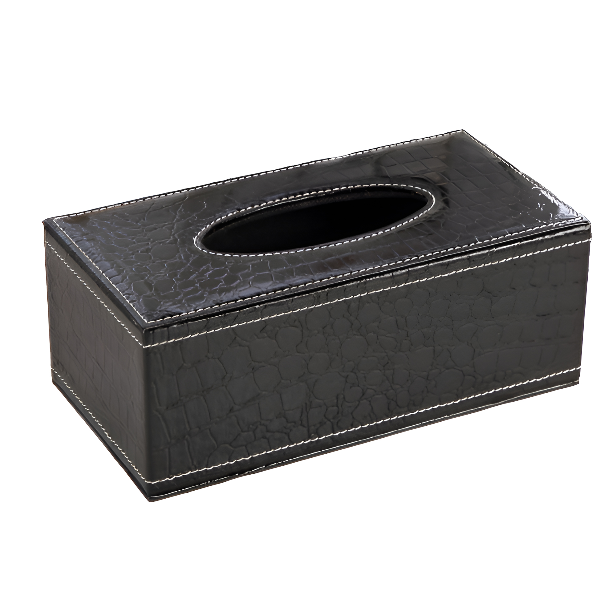 MOQ 50 PCS Stylish PU Leather Tissue Box 7