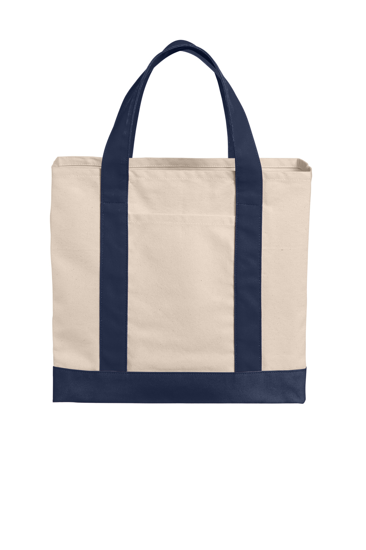 Port Authority Cotton Canvas Two-Tone Tote BG429 11