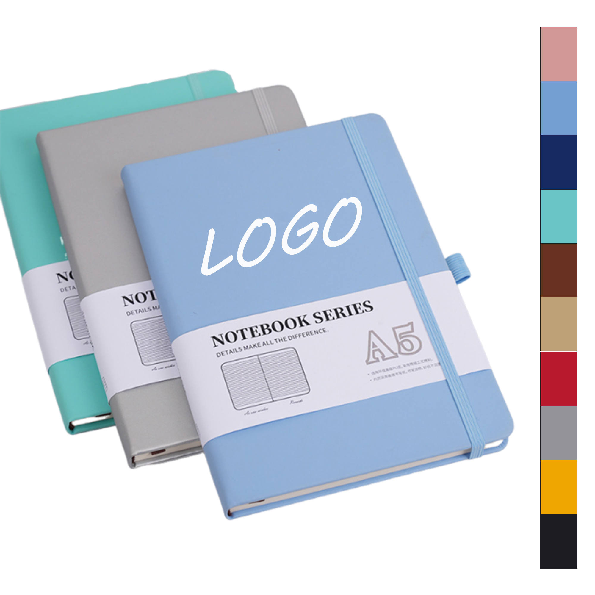 A5 Journal with Elastic Band 2