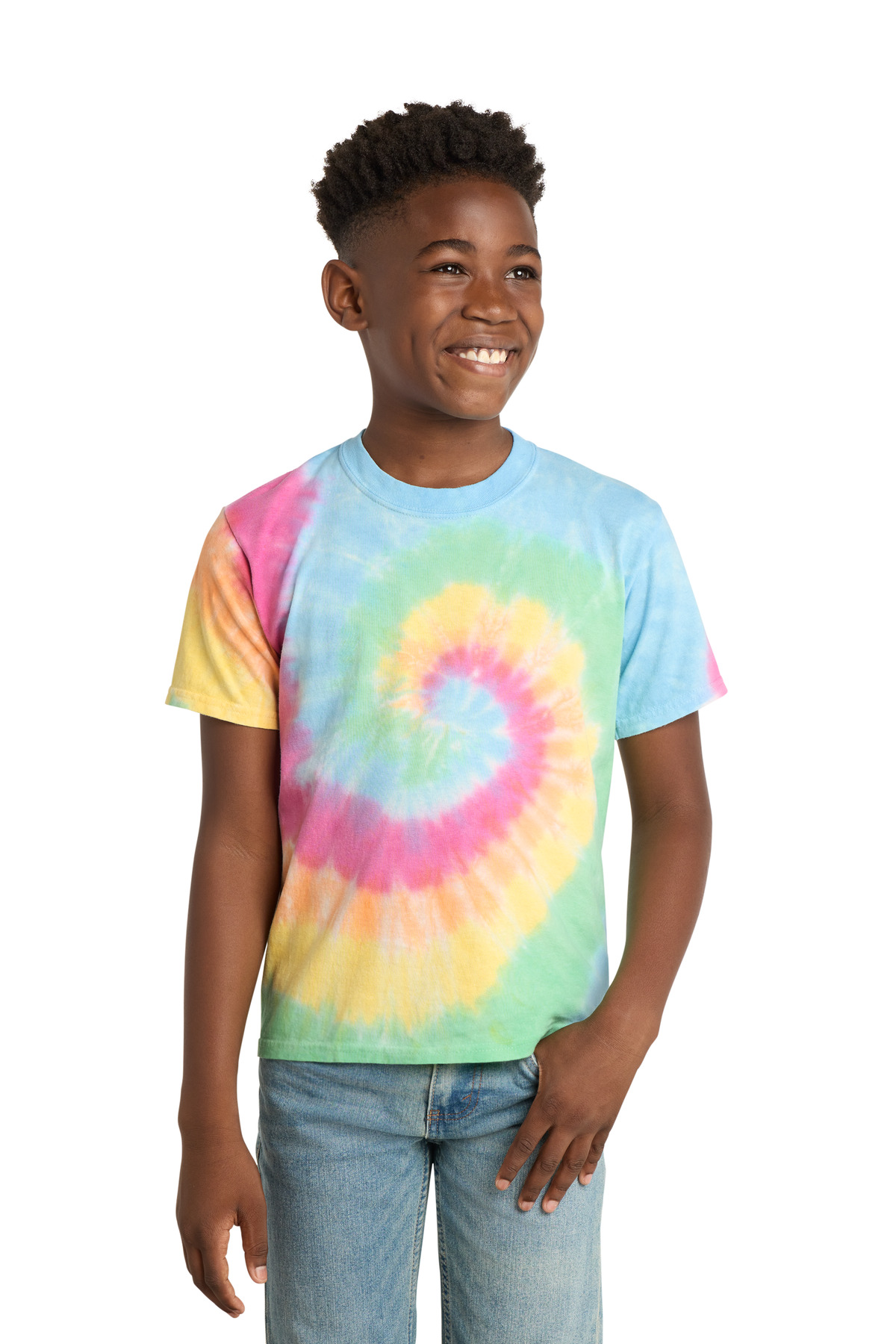 Port & Co Youth Tie-Dye Tee. PC147Y 75