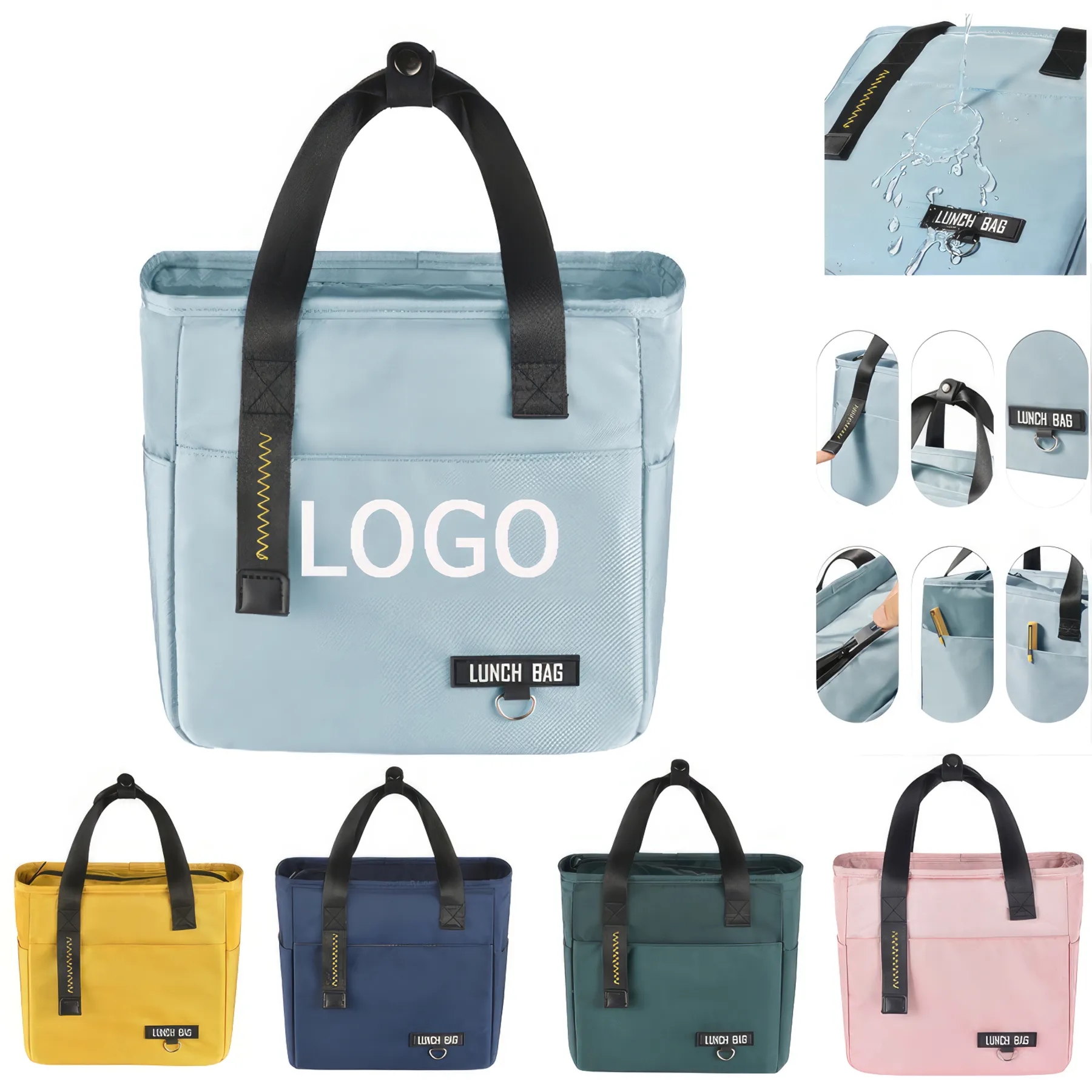 Stackable Lunch Container Leak-Proof Bag 2