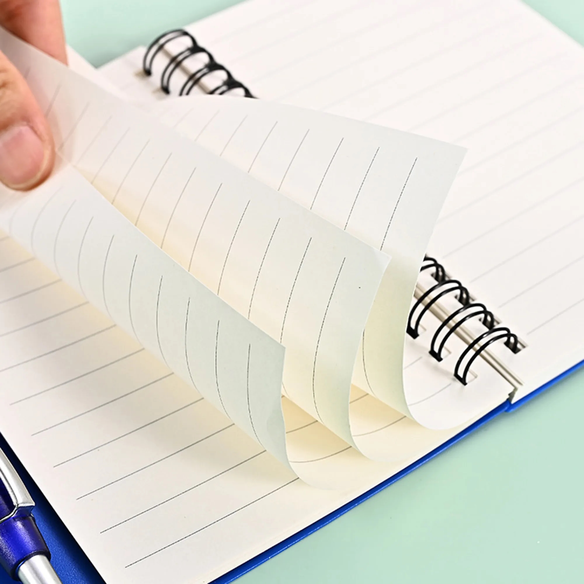 A5/A6 spiral Notebook with Pen 7