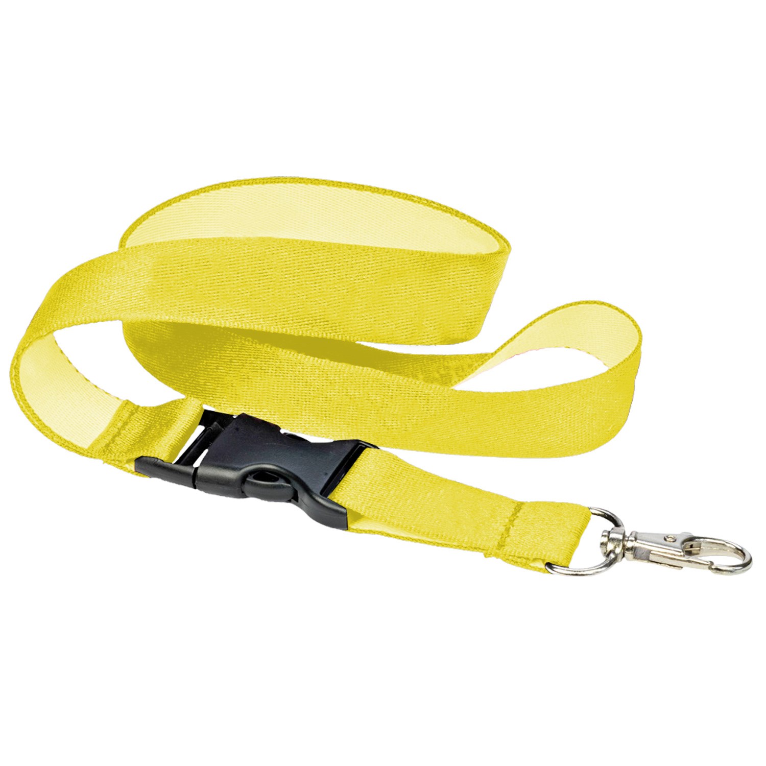 3/4" Woven Lanyards with Detachable Buckle Release 3