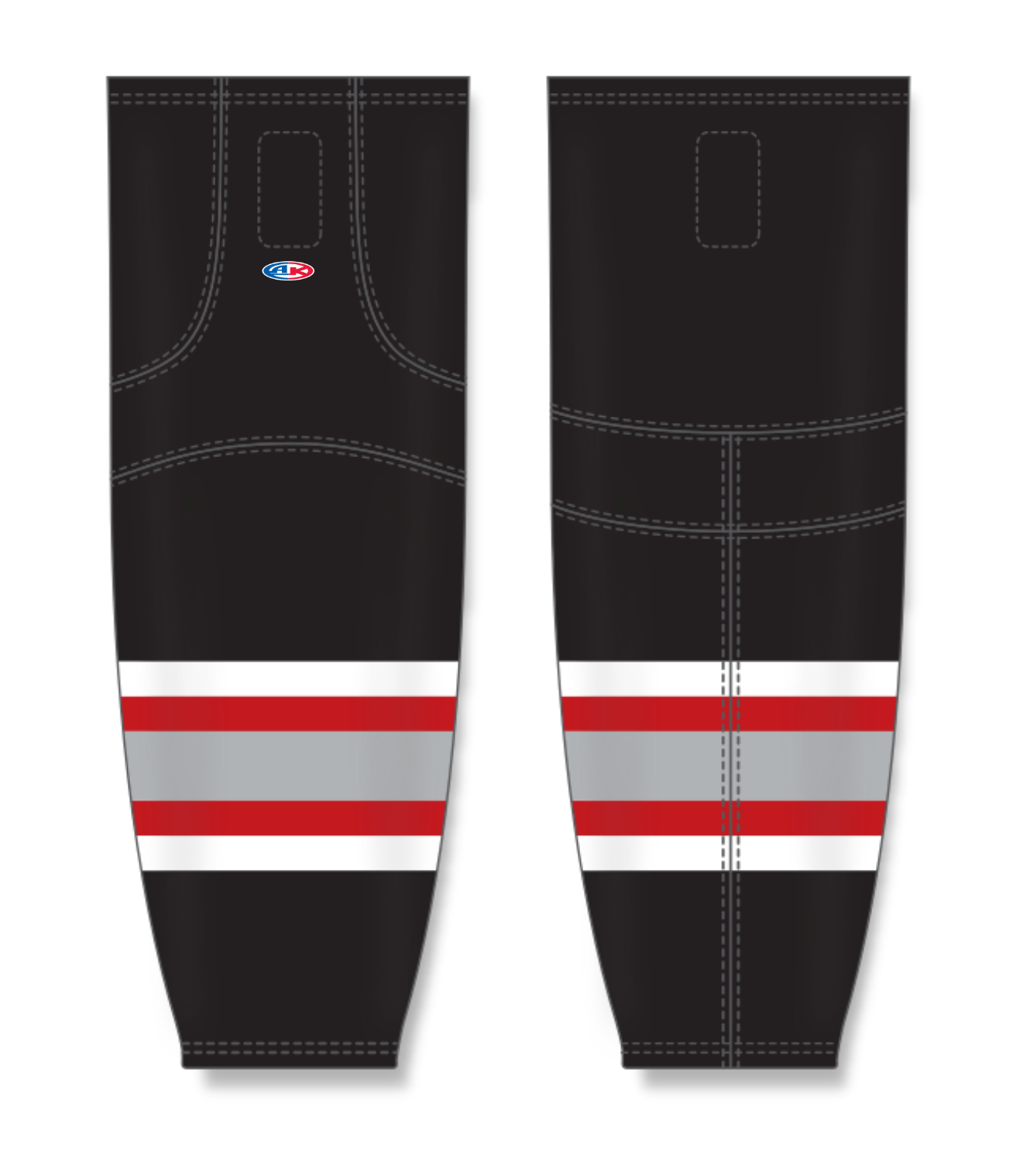 Cut & Sew Pro Hockey Socks HS2100-G103 4