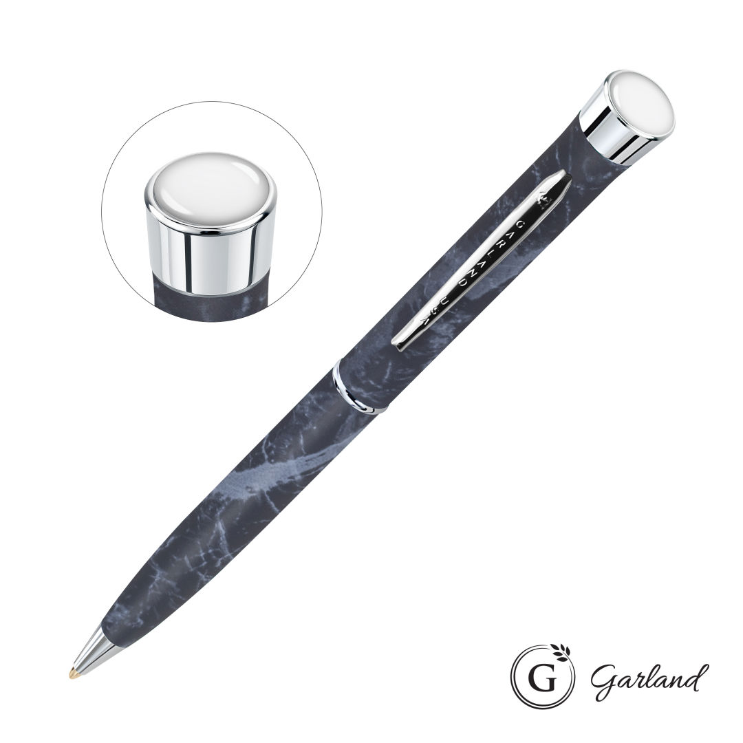Garland® Liberty Custom Ballpoint Pen - Chrome 6