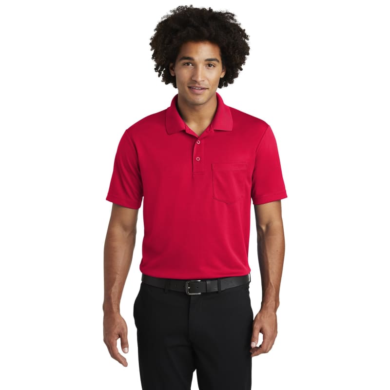 Sport-Tek PosiCharge RacerMesh Pocket Polo. 14