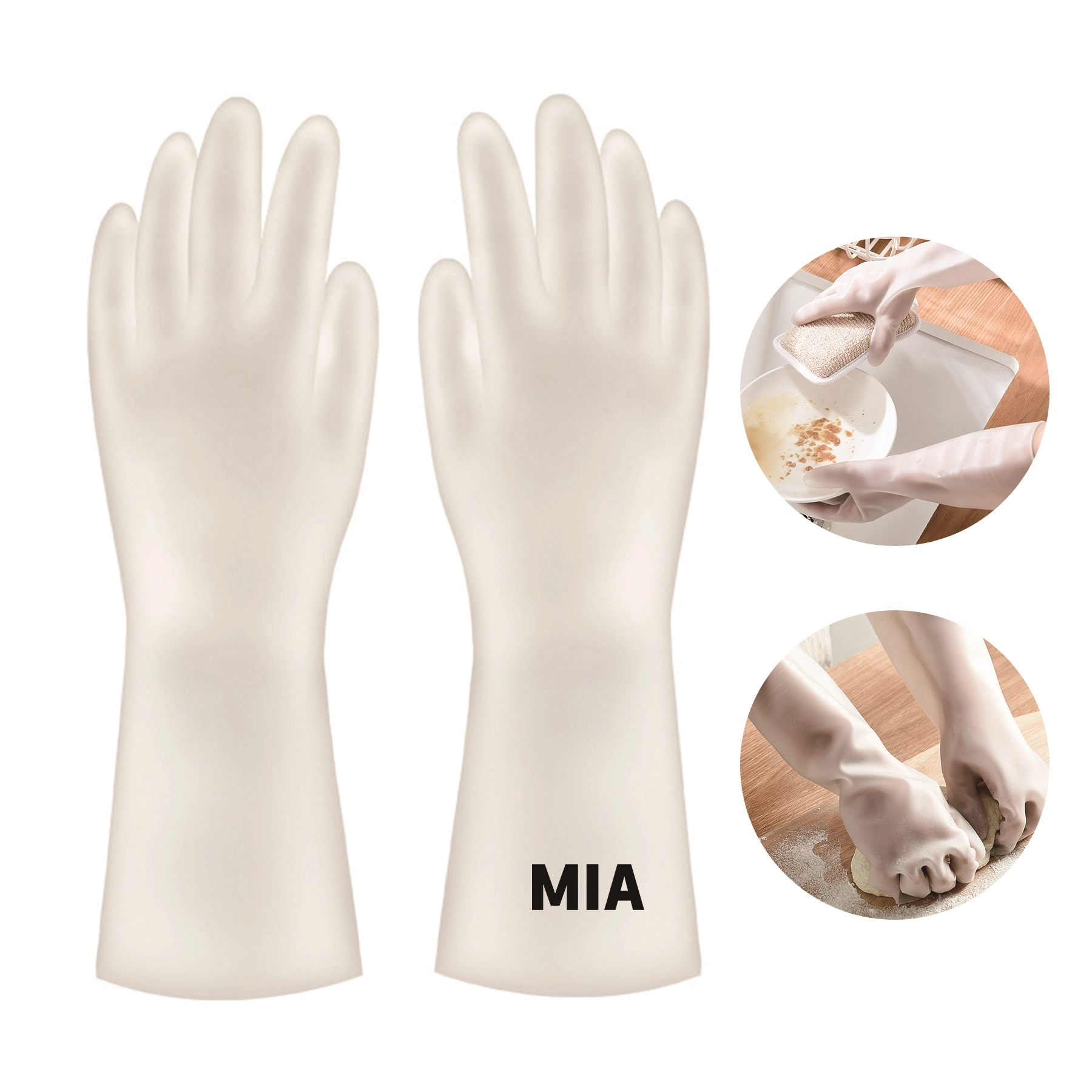 Kitchen Waterproof Housework Gloves 2