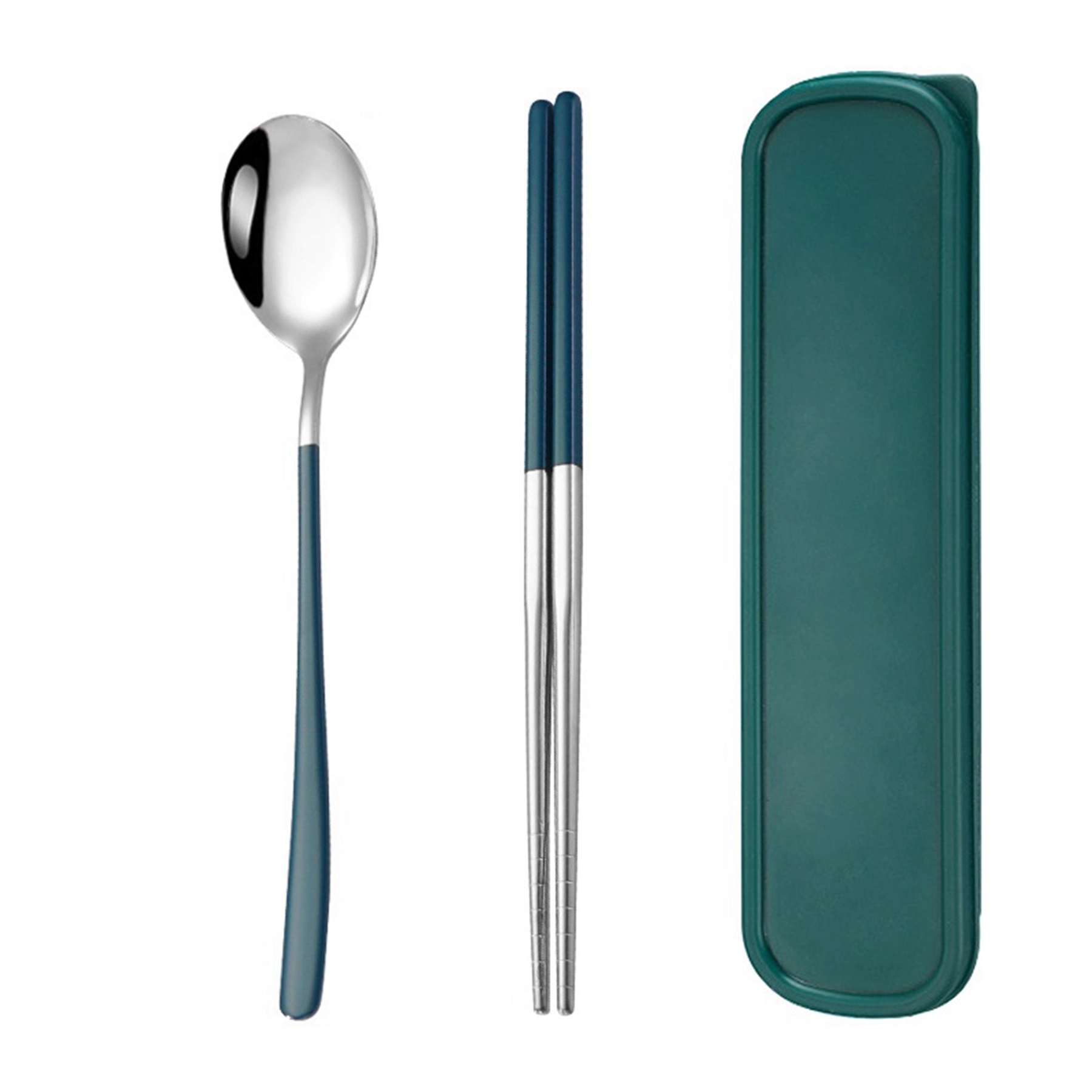 410 Stainless Steel Cutlery Set with Case 12