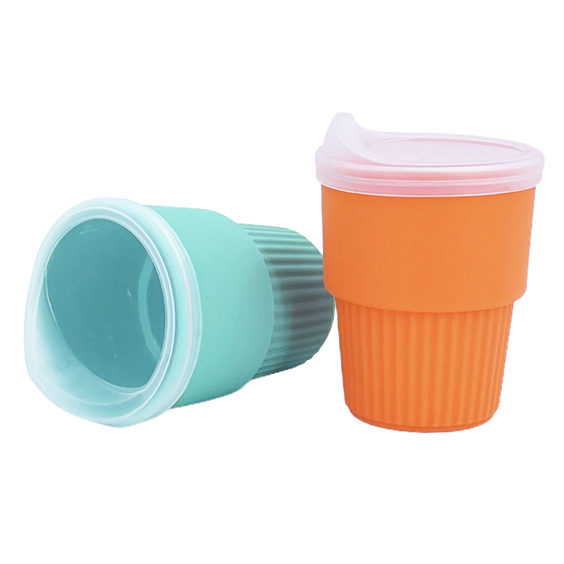 8Oz Silicone Kids Straw Cup 2