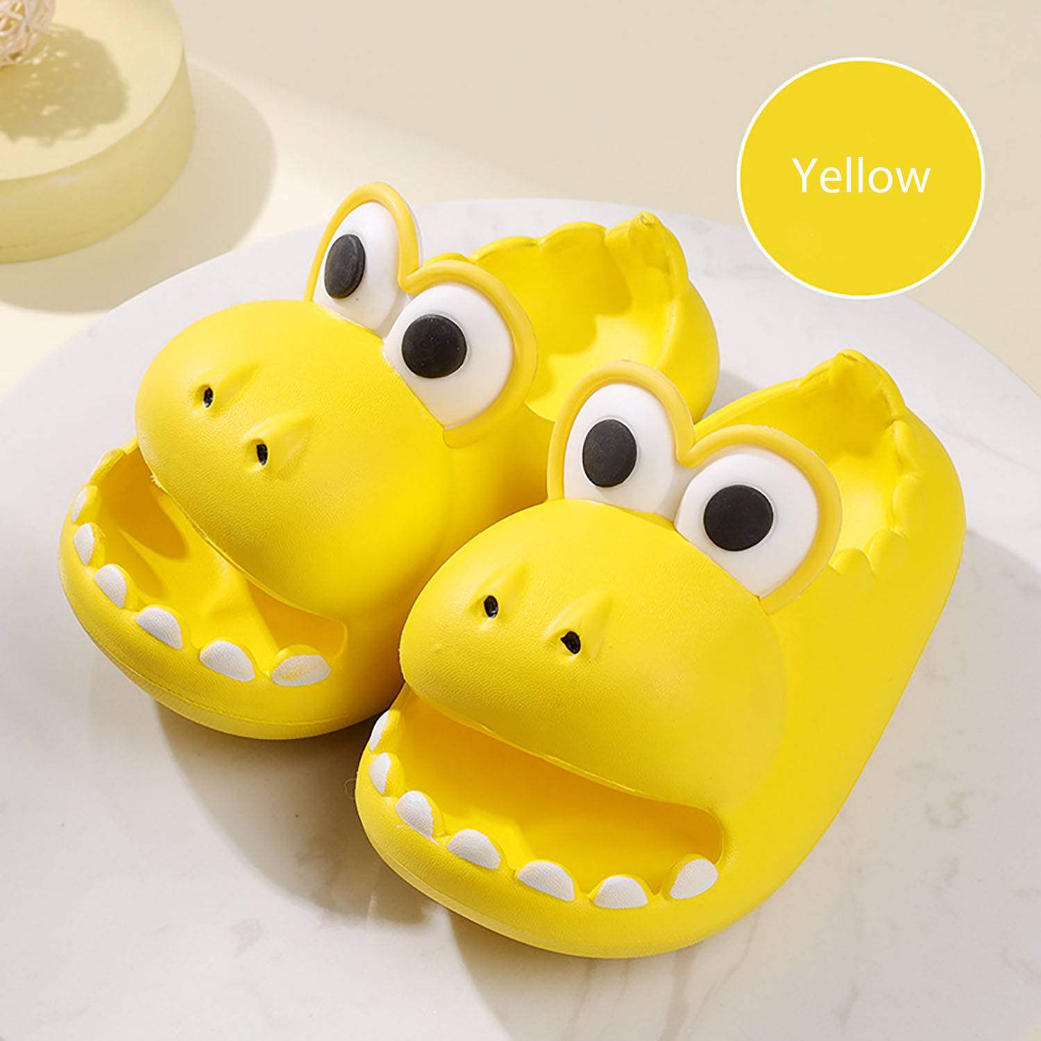 Dinosaur Slippers for Women Men Kids Anti-Slip Bathroom 5