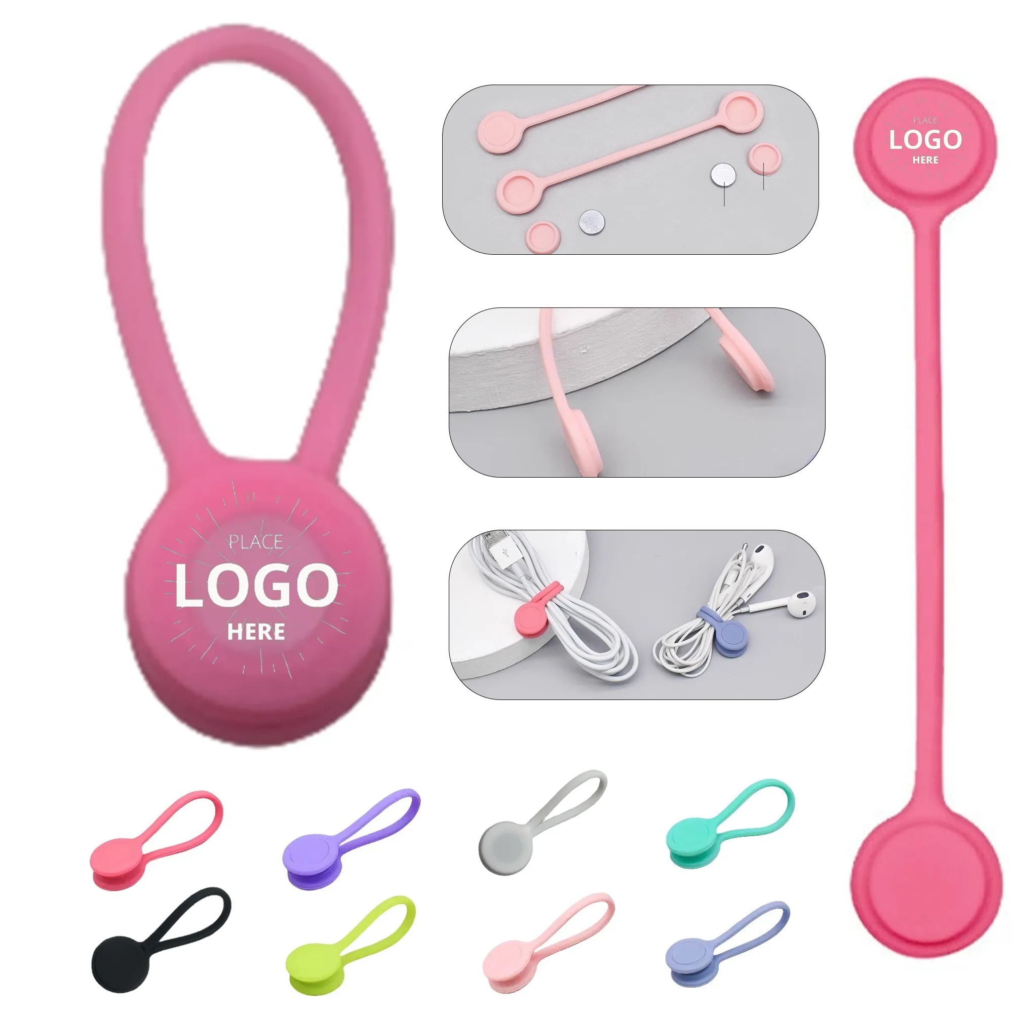 Silicone Magnetic Cable Winder 6