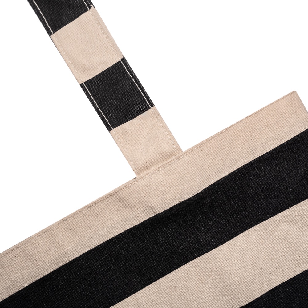 10 Oz. Lightweight Alto Rugby Stripe Tote 7