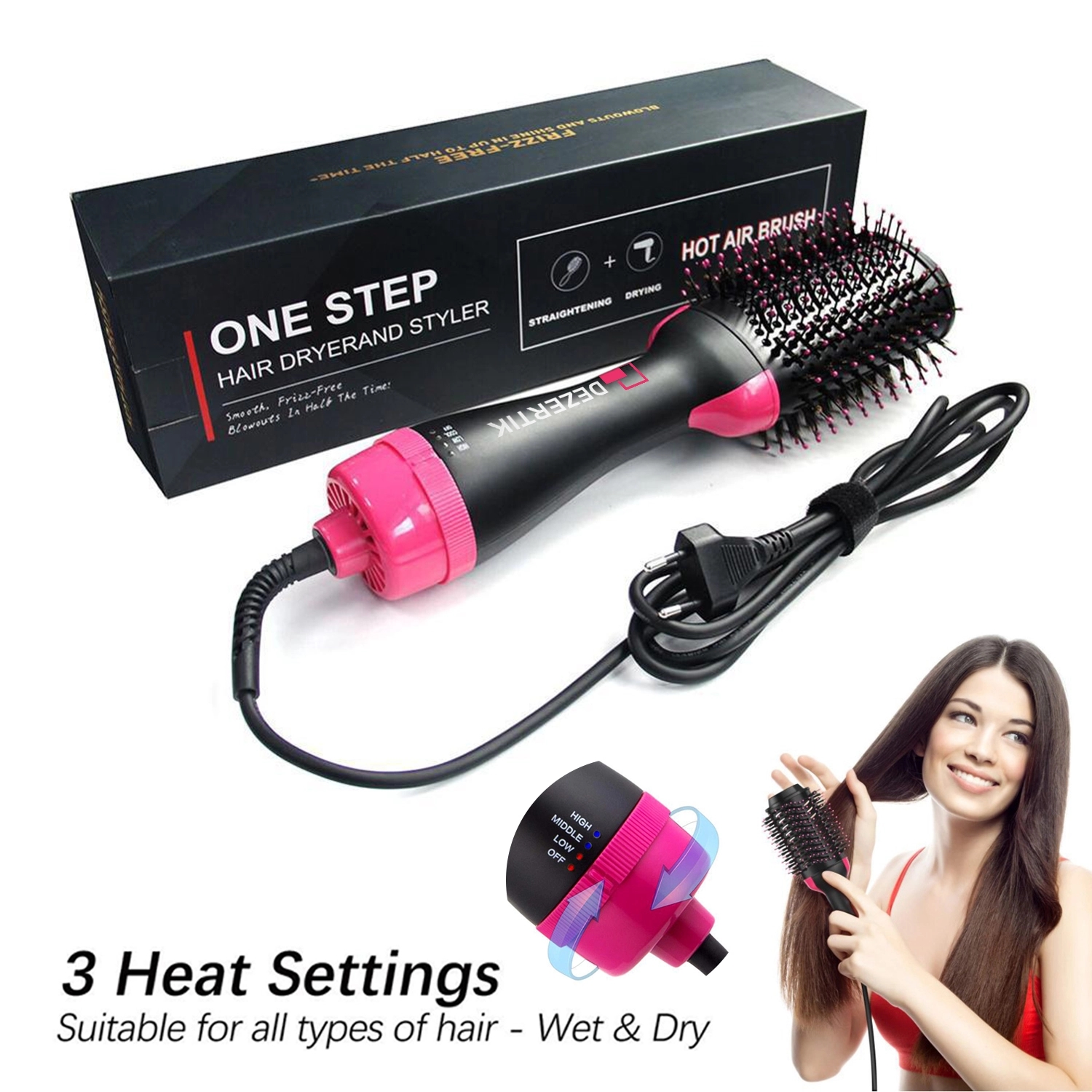Hair Dryer Brush 1