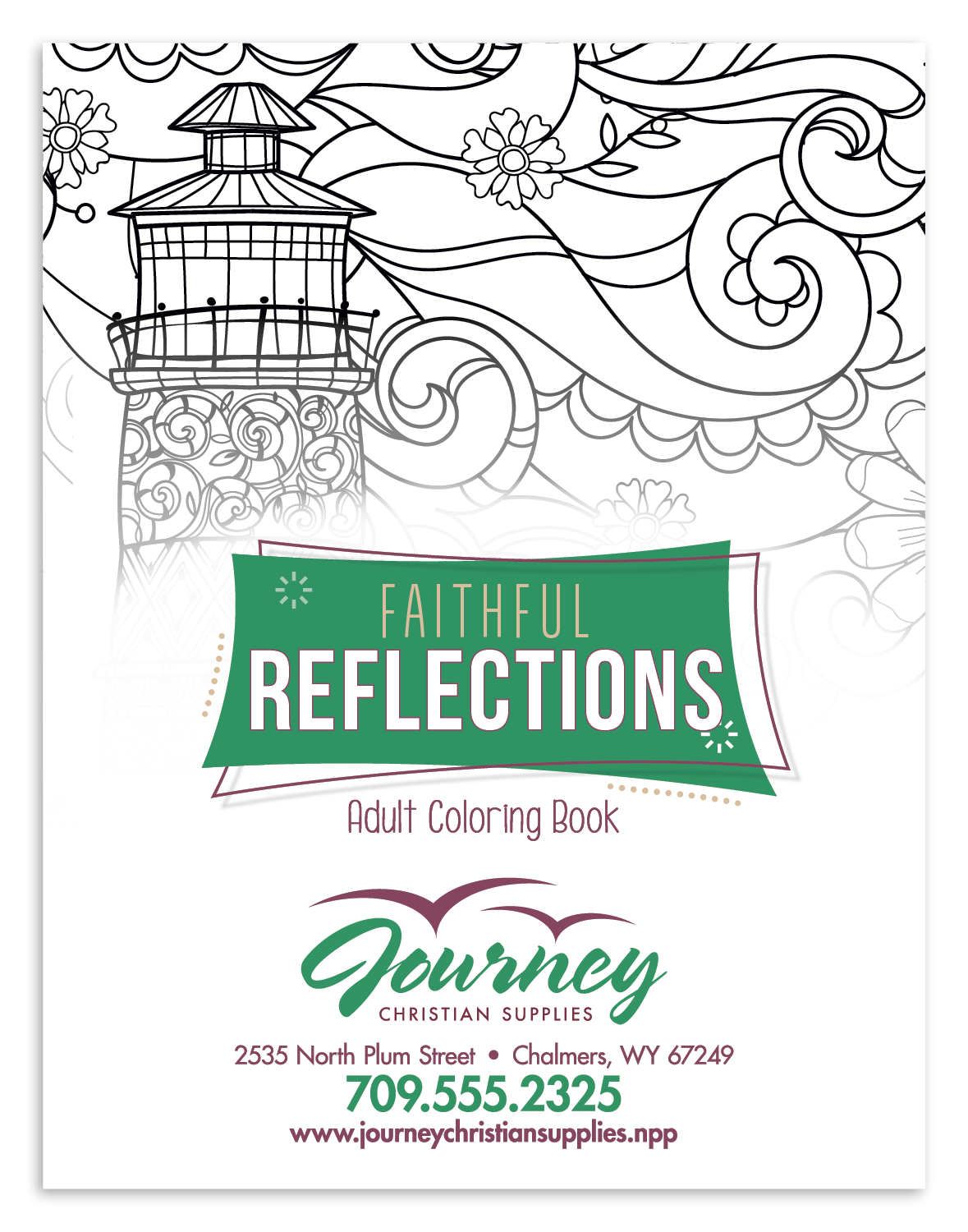 Good Value™ Faithful Reflections Adult Coloring Book 35