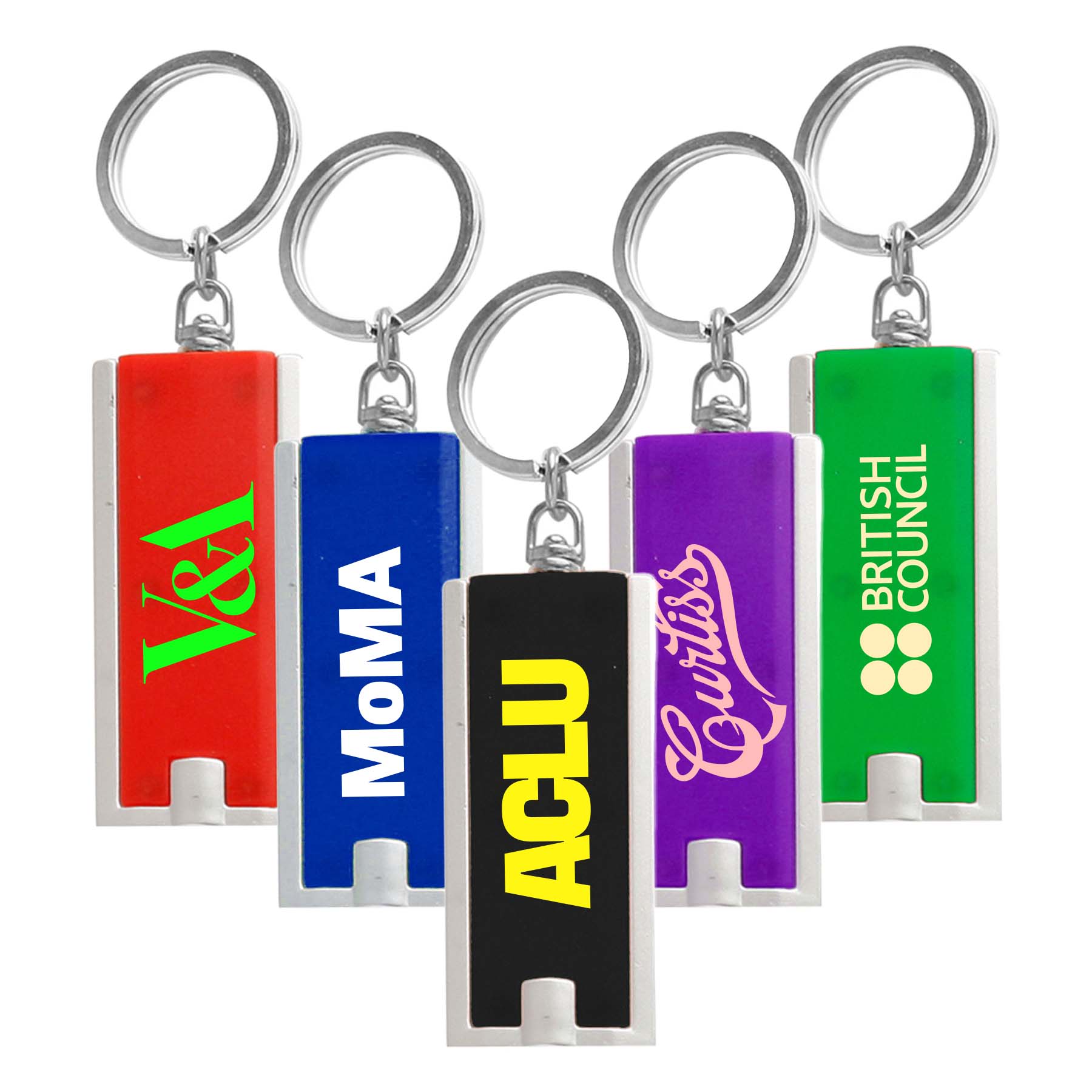 Emmett Rectangle Light Keychain 3