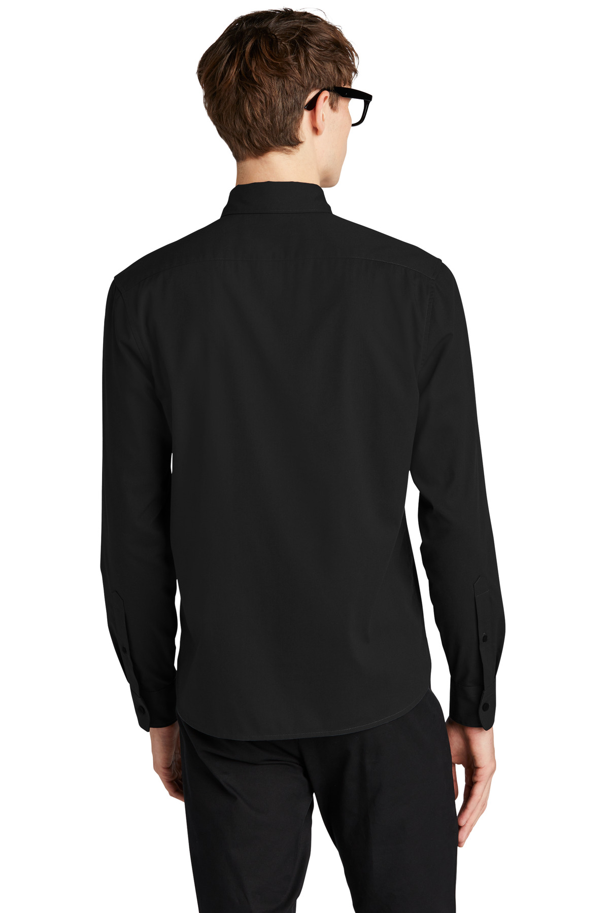 Mercer+Mettle Long Sleeve Stretch Woven Shirt MM2000 65