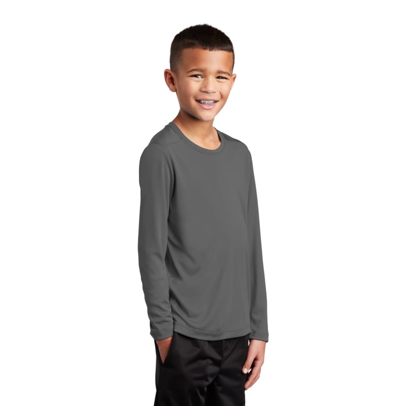 Sport-Tek Youth Posi-UV Pro Long Sleeve Tee. 9