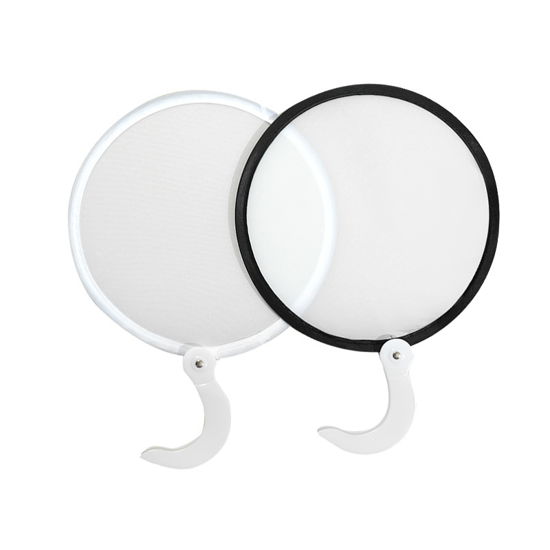 Foldable Round Fan with Handle 6