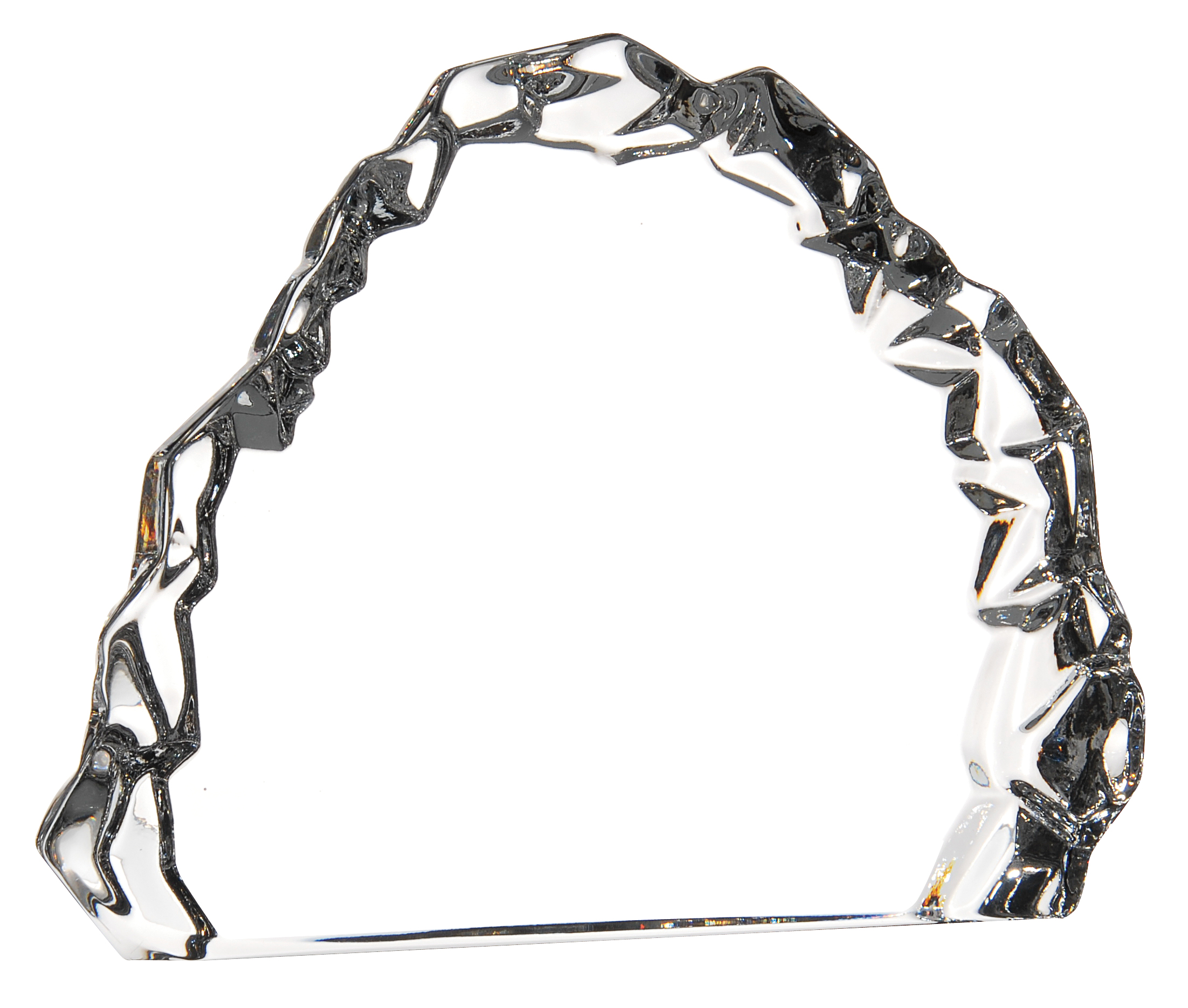 MARIO CIONI Carved Crystal Award