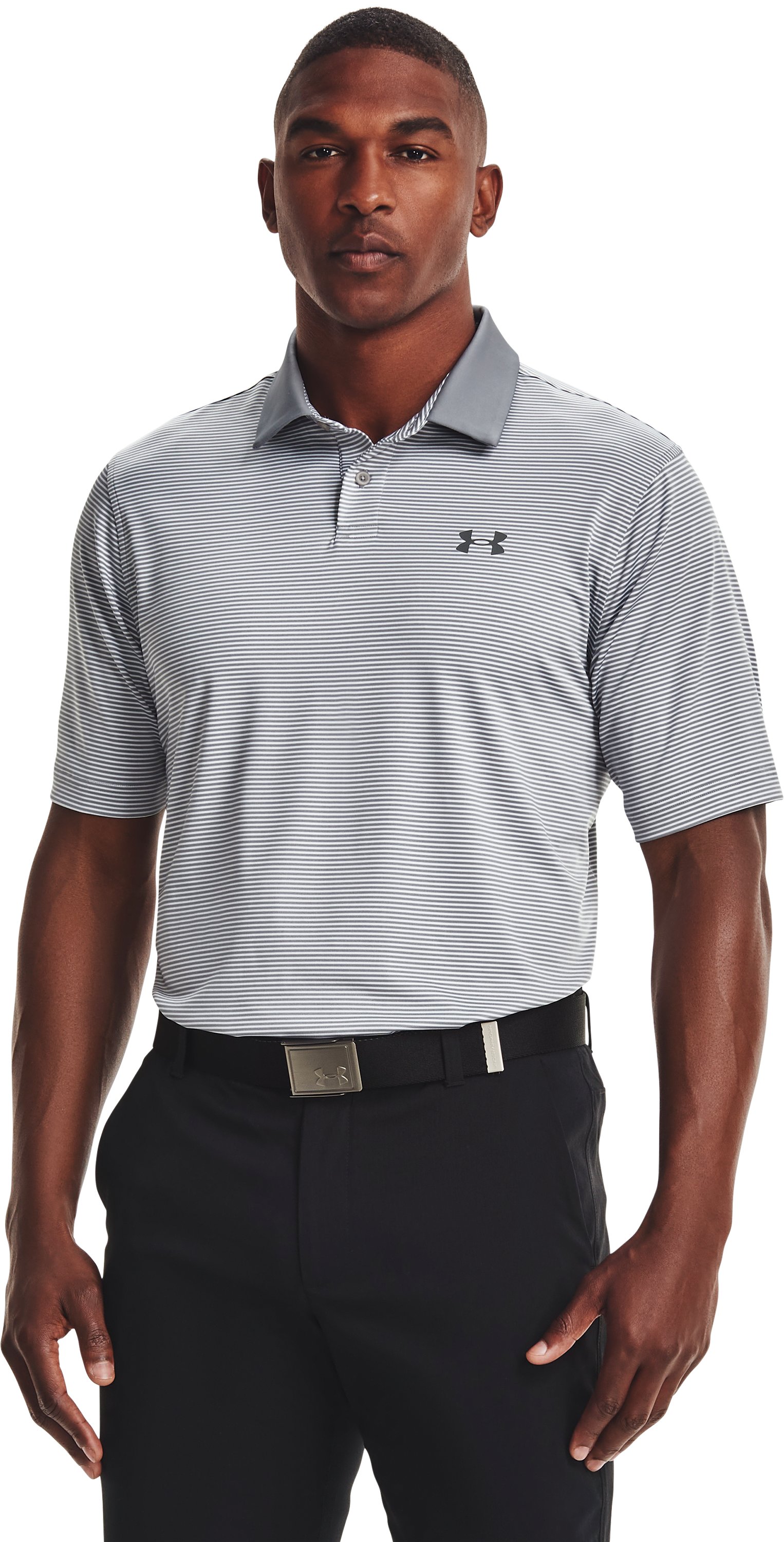 UA Performance Stripe Men's Polo 11