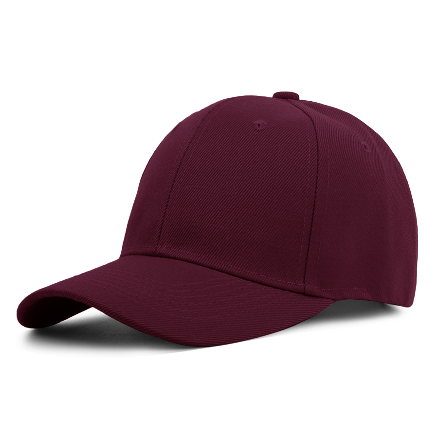 Stock Solid Color Polyester 6-Panel Cap 23
