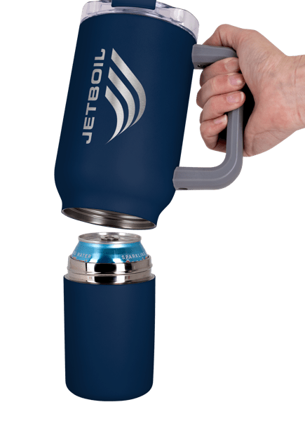 Key West 22 oz SS Travel Mug w/Can Cooler 441