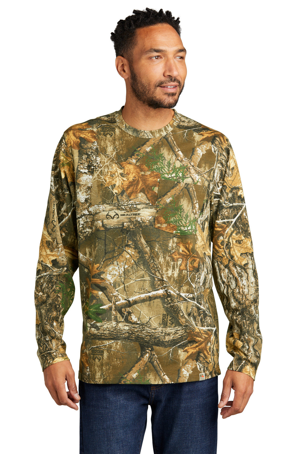 Russell Outdoors Realtree Long Sleeve Pocket Tee RU100LSP 6