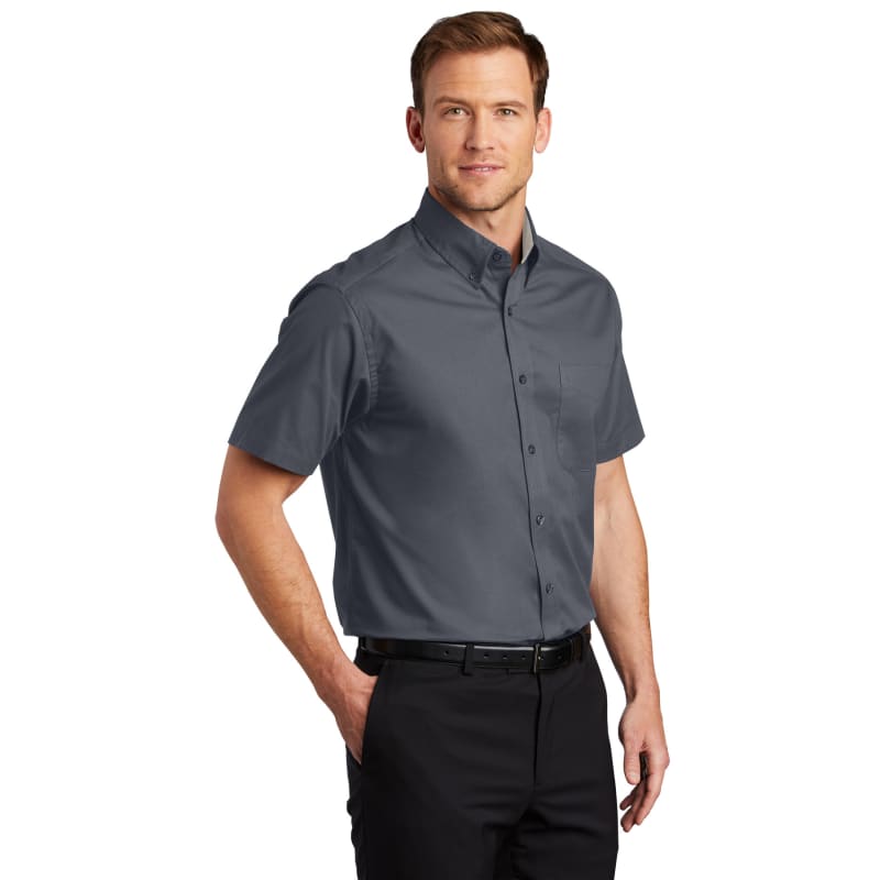 Port Authority Tall Short Sleeve Easy Care Shirt. 58