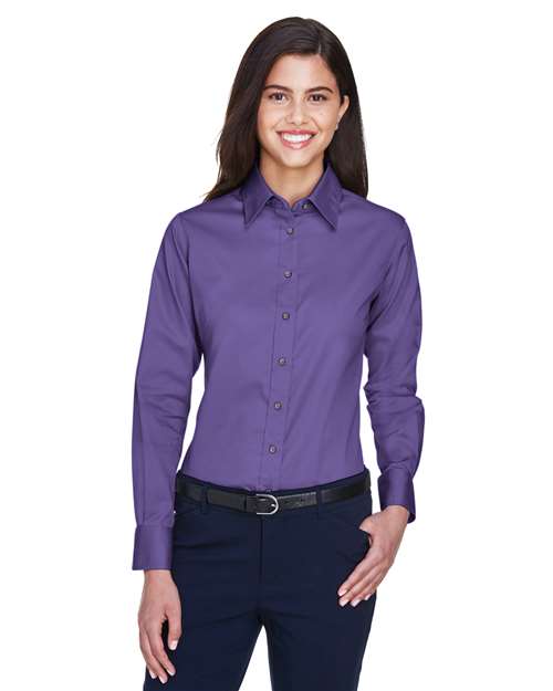 Women's Easy Blend™ Twill Dress Shirt with Stain-Release - M500W 16