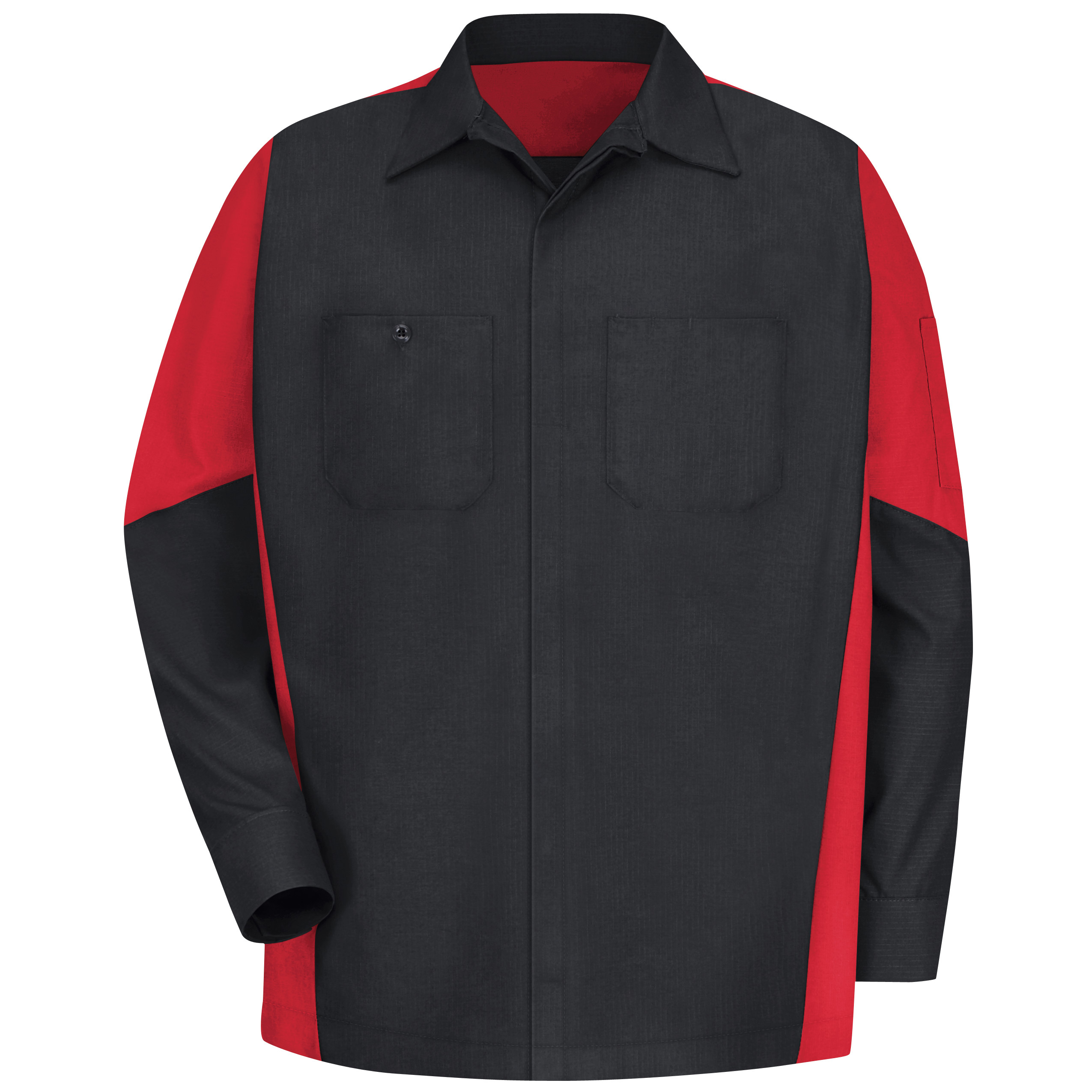 Red Kap® Men's Long Sleeve Two-Tone Crew Shirt 10