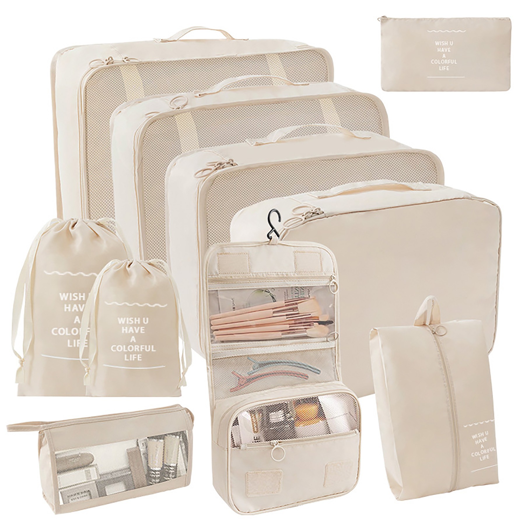 10 Set Packing Cubes 5