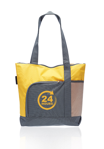 The Go Getter Two-tone Tote Bags 23