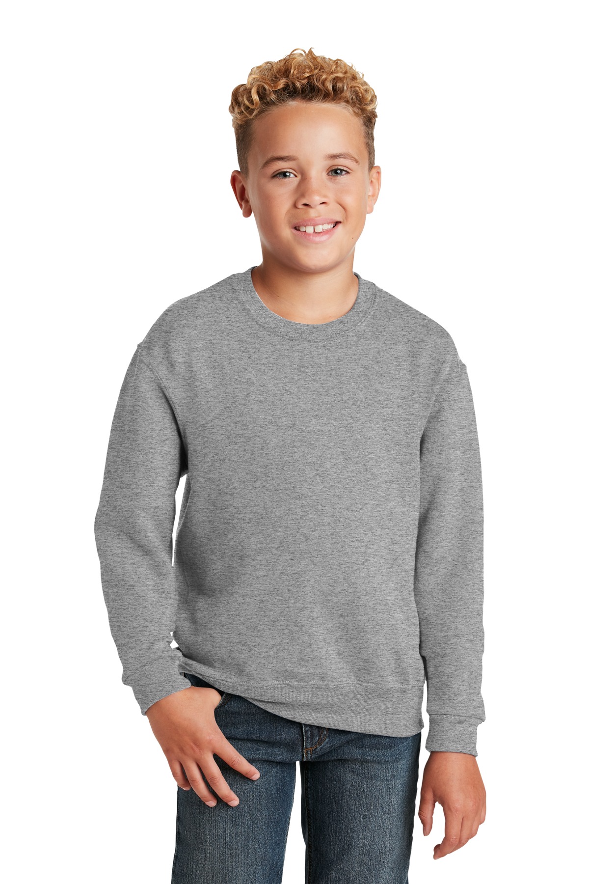Jerzees - Youth NuBlend Crewneck Sweatshirt. 562B 33