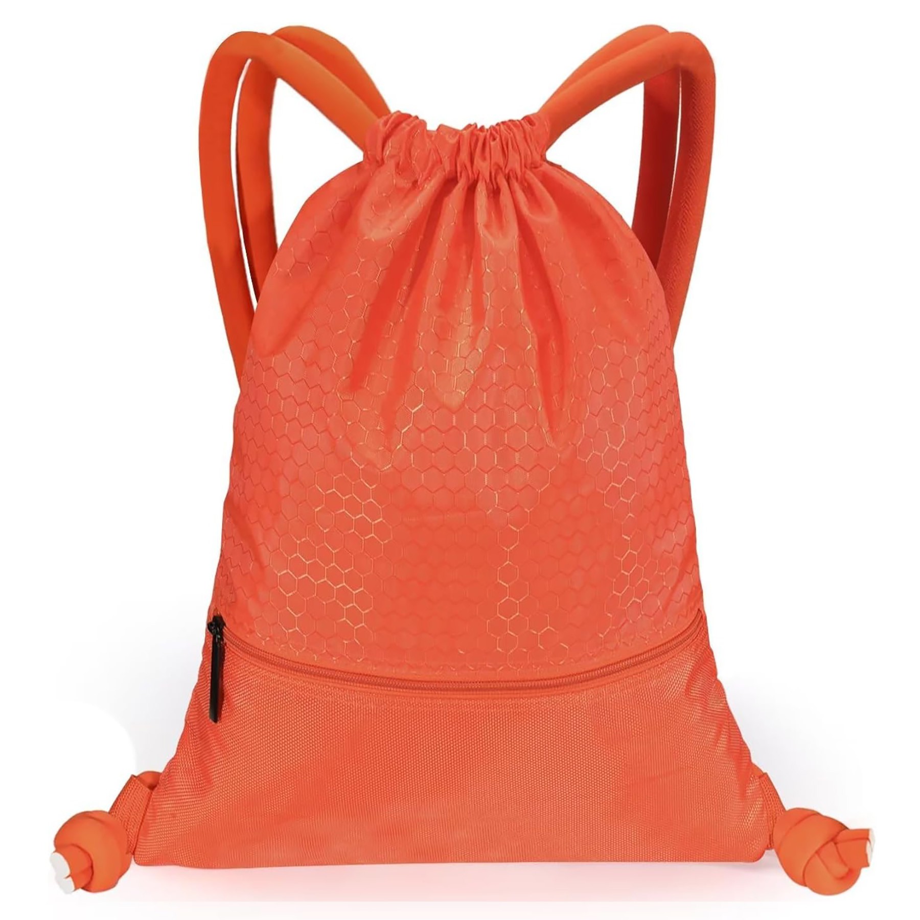 Sports Drawstring Zipper Backpack 7