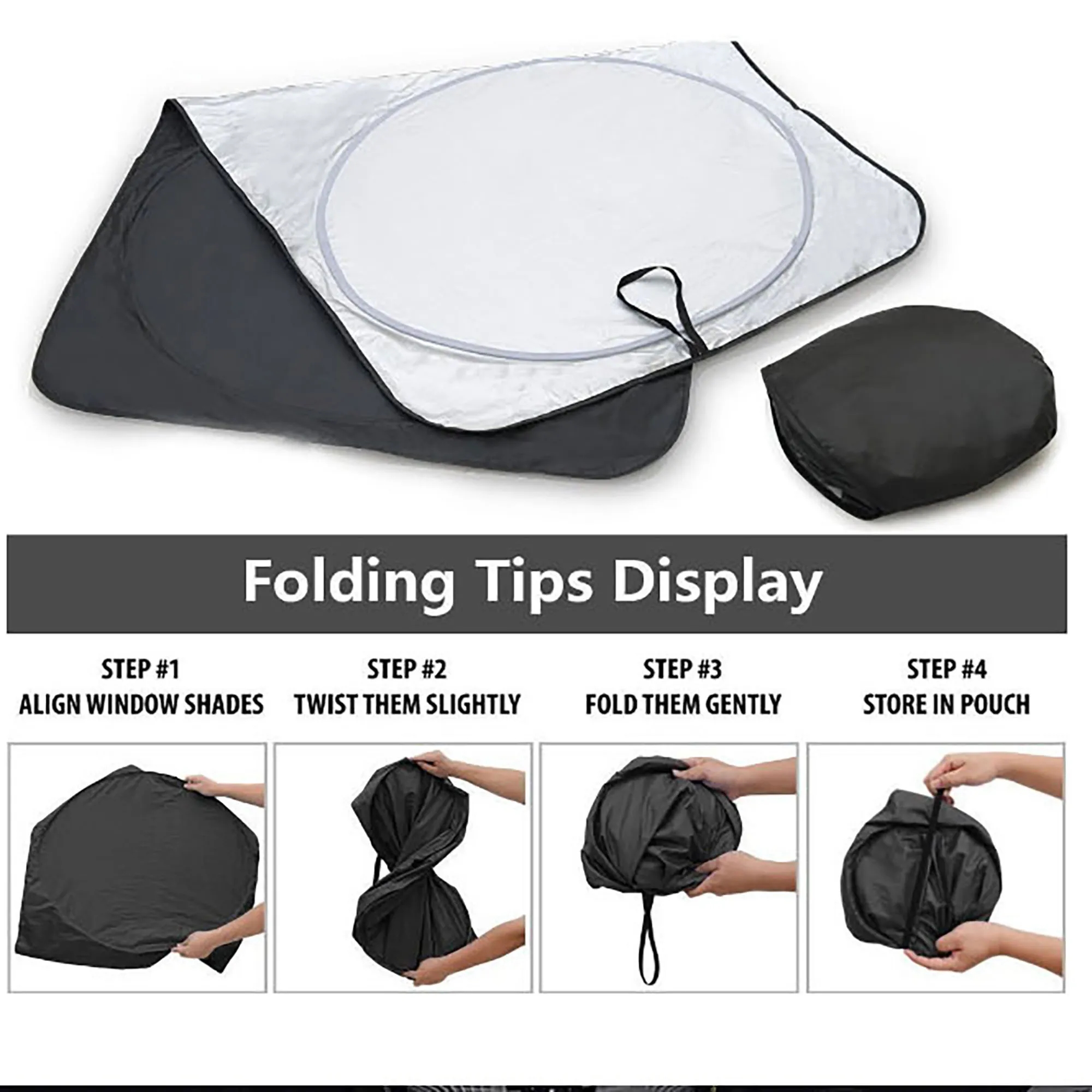 Sublimation Full Color Car Sunshade 3
