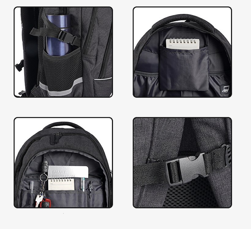 Waterproof Travel Laptop Backpack 14